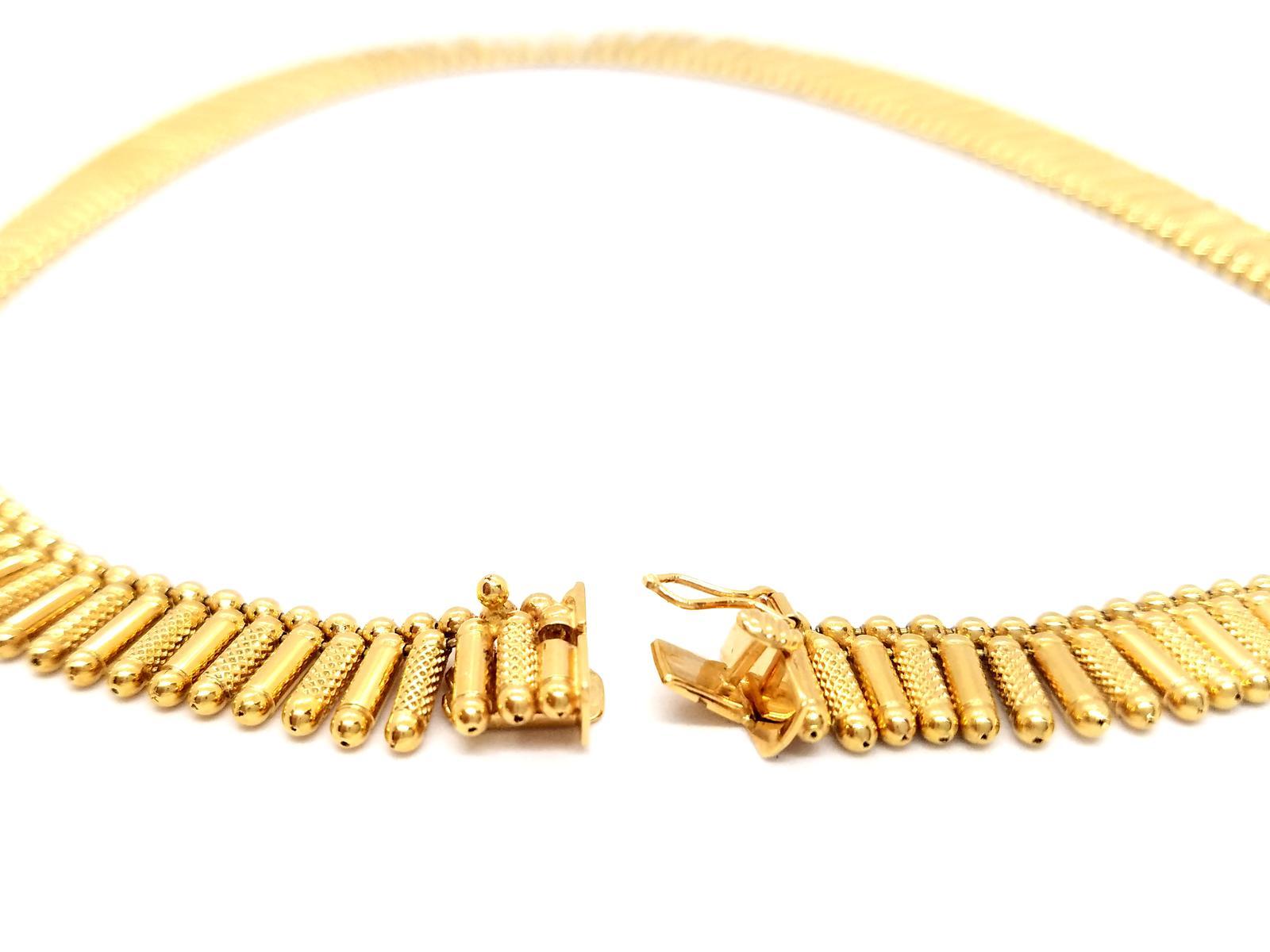 Kette Halskette Gelbgold im Angebot 2