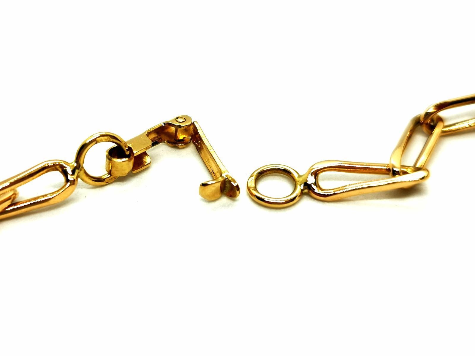 Chain Necklace Yellow Gold For Sale 2