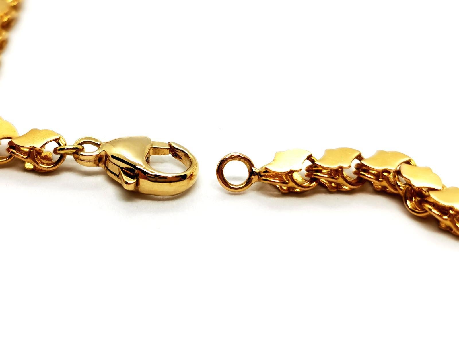 Chain Necklace Yellow Gold In Excellent Condition In PARIS, FR