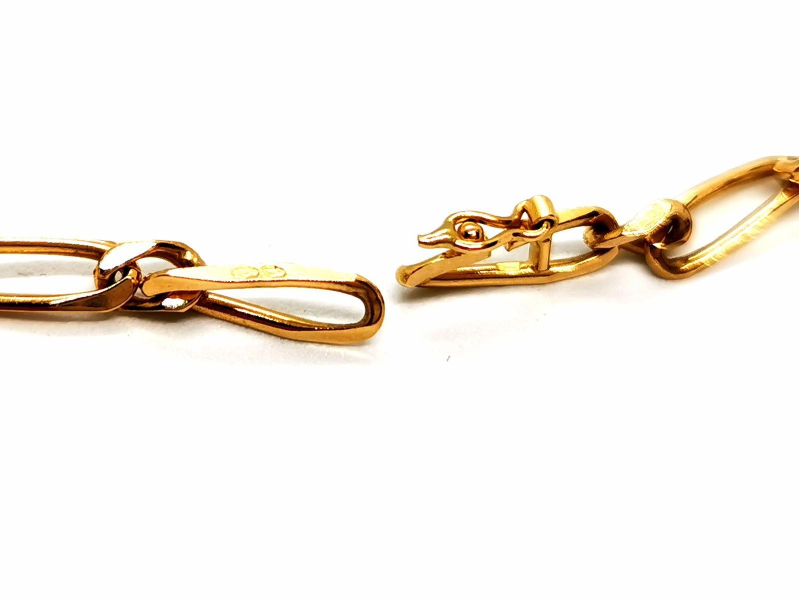 Kette Halskette Gelbgold im Angebot 2