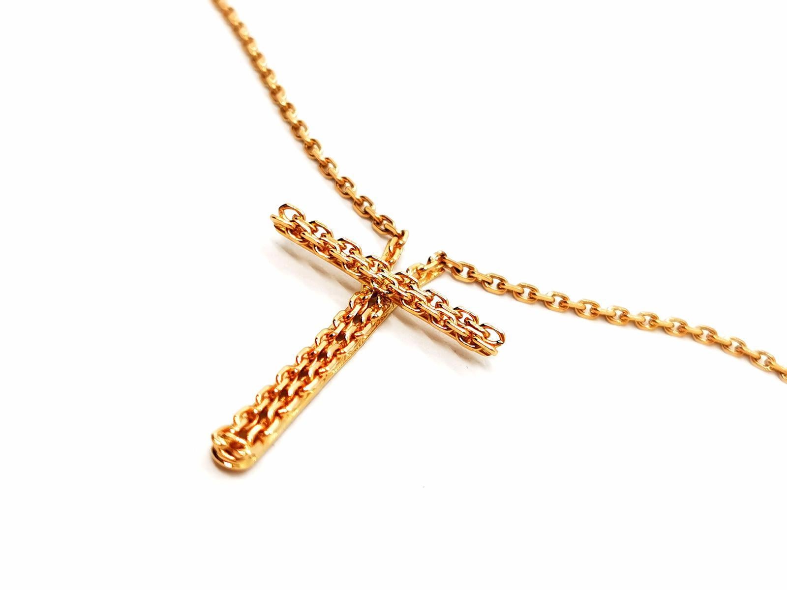 Kette Halskette Gelbgold im Angebot 2