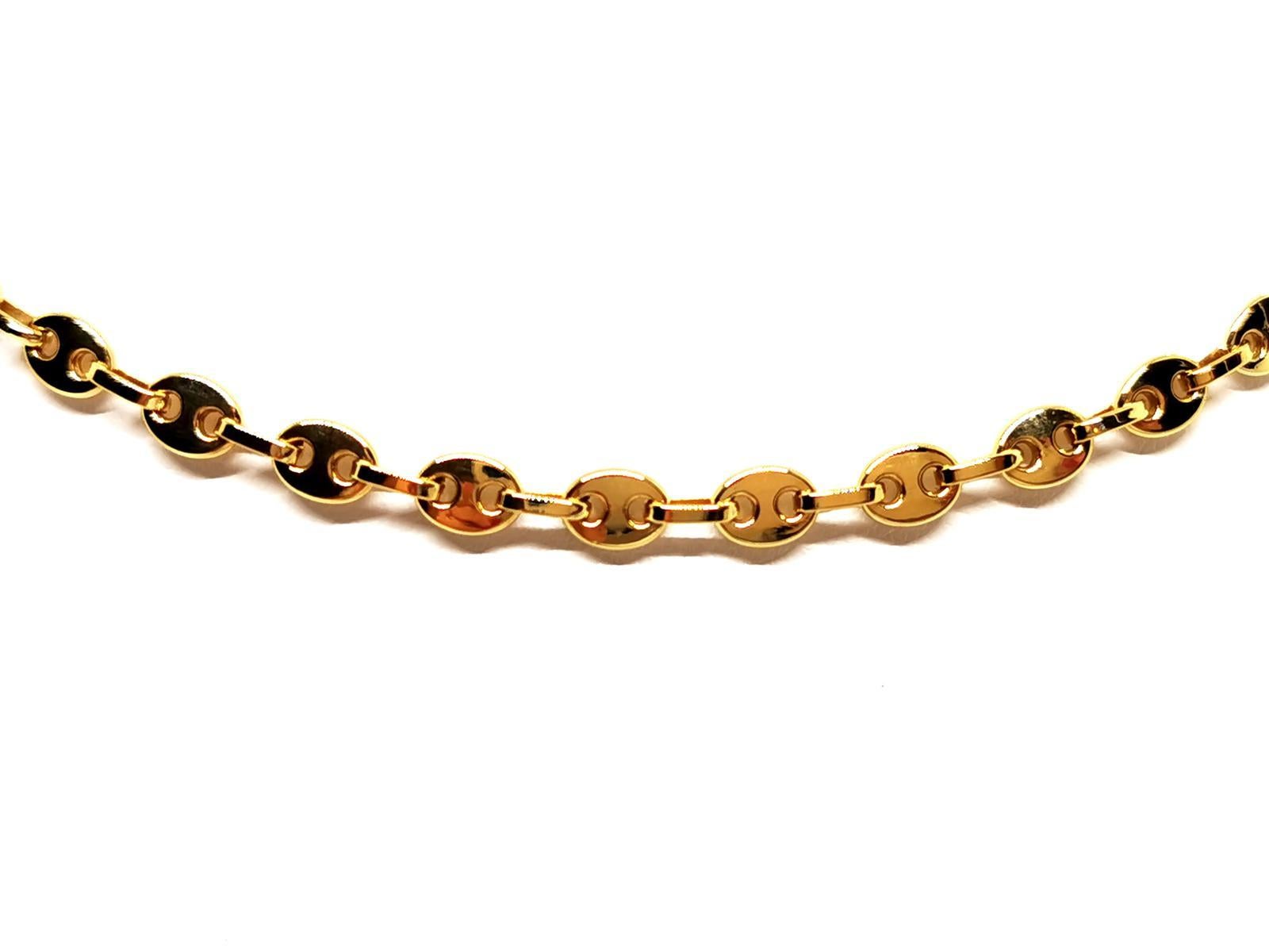Kette Halskette Gelbgold im Angebot 2