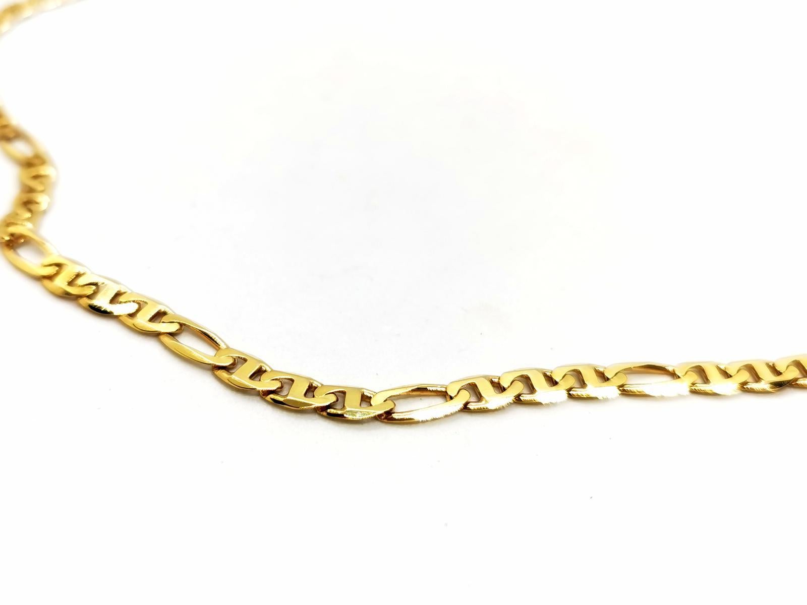 Chain Necklace Yellow Gold For Sale 2