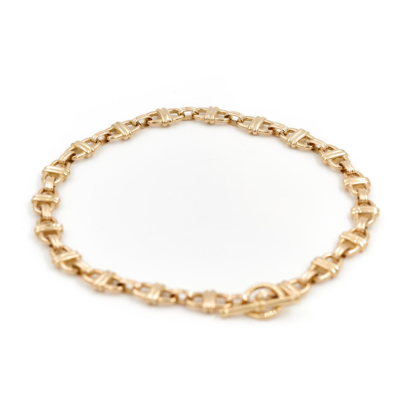 Kette Halskette Gelbgold im Angebot 2