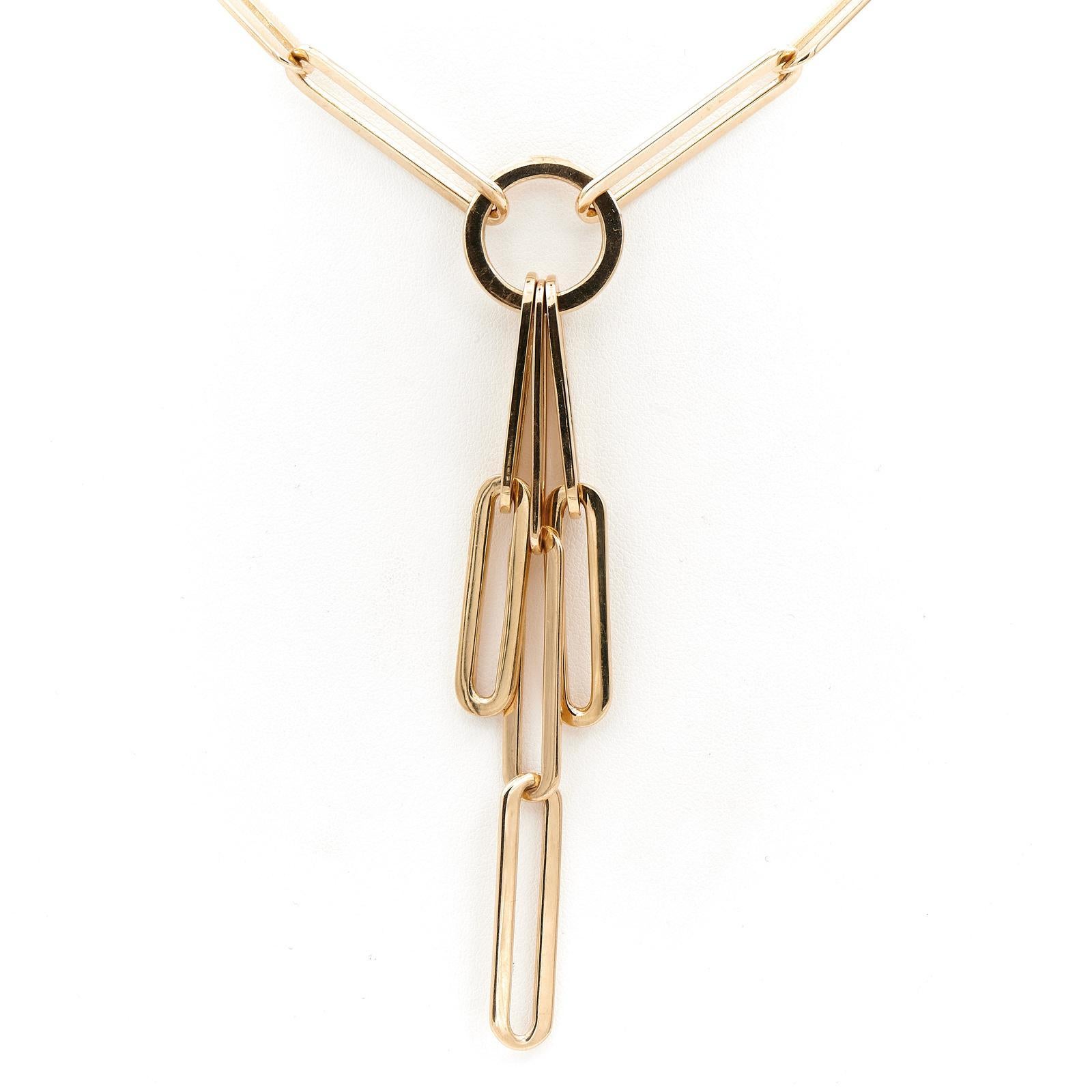 Kette Halskette Gelbgold im Angebot 2