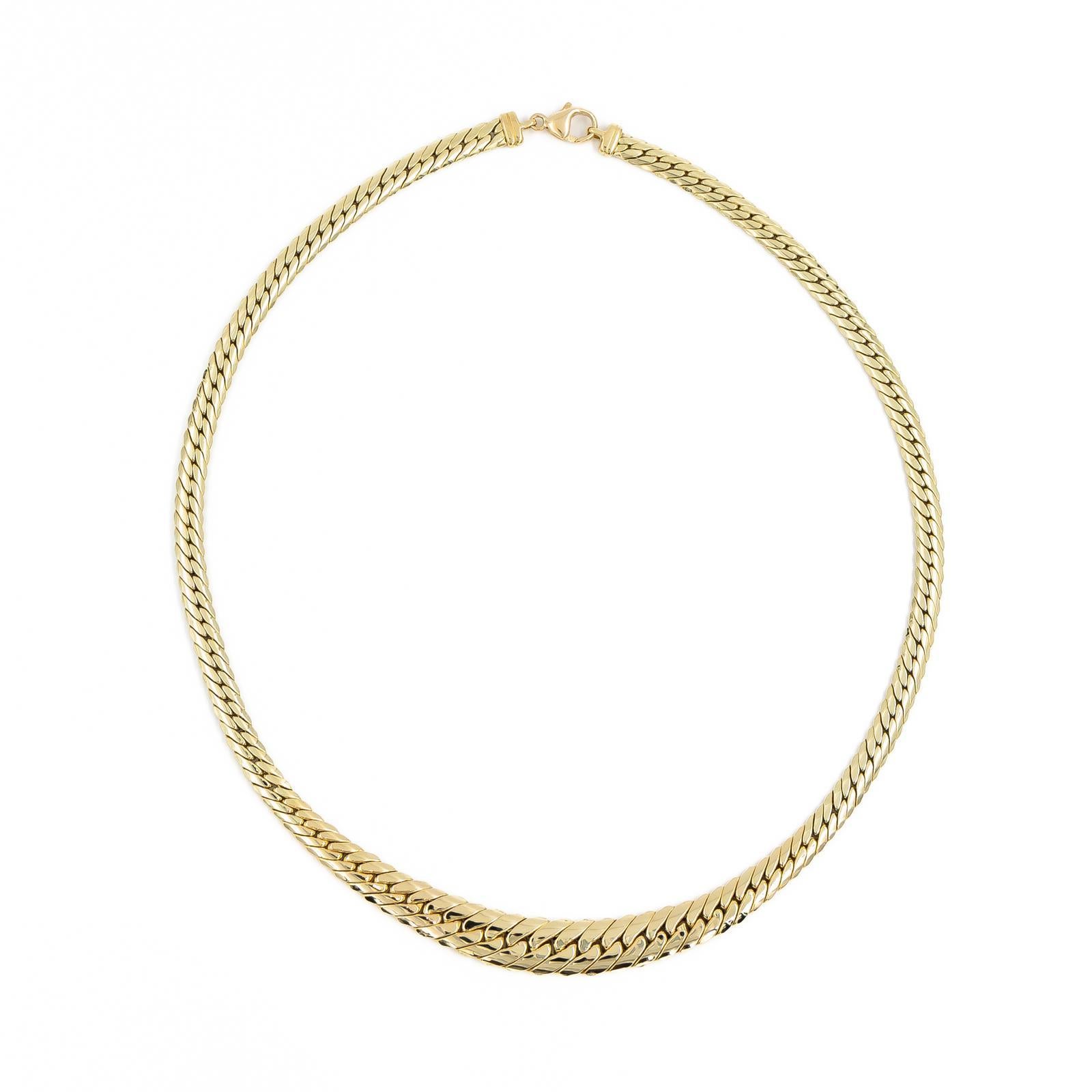 Chain Necklace Yellow Gold 2