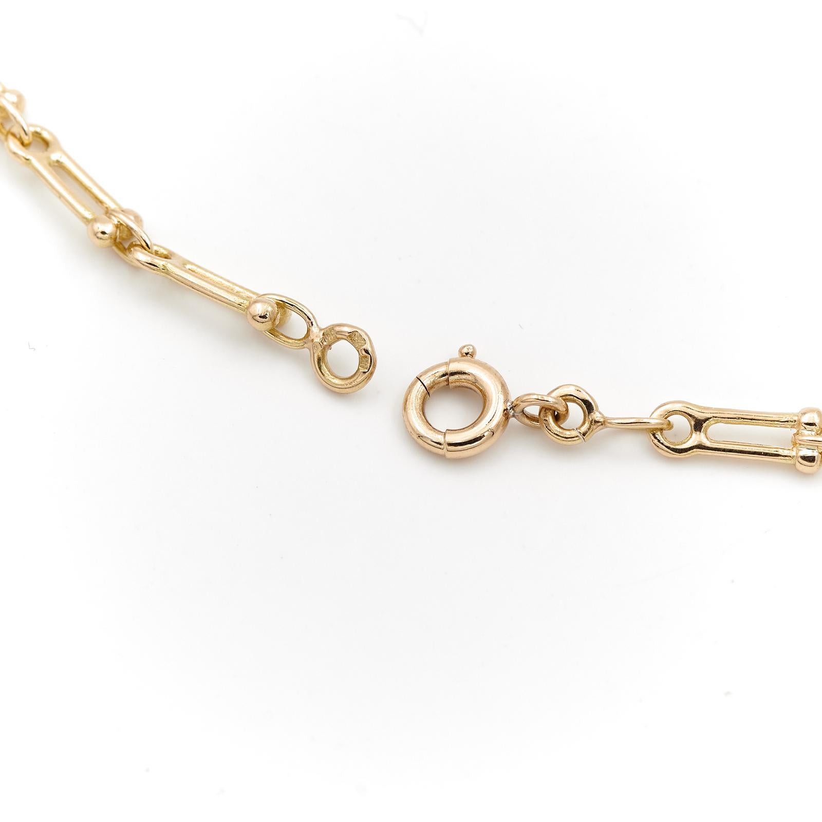 Chain Necklace Yellow Gold For Sale 2