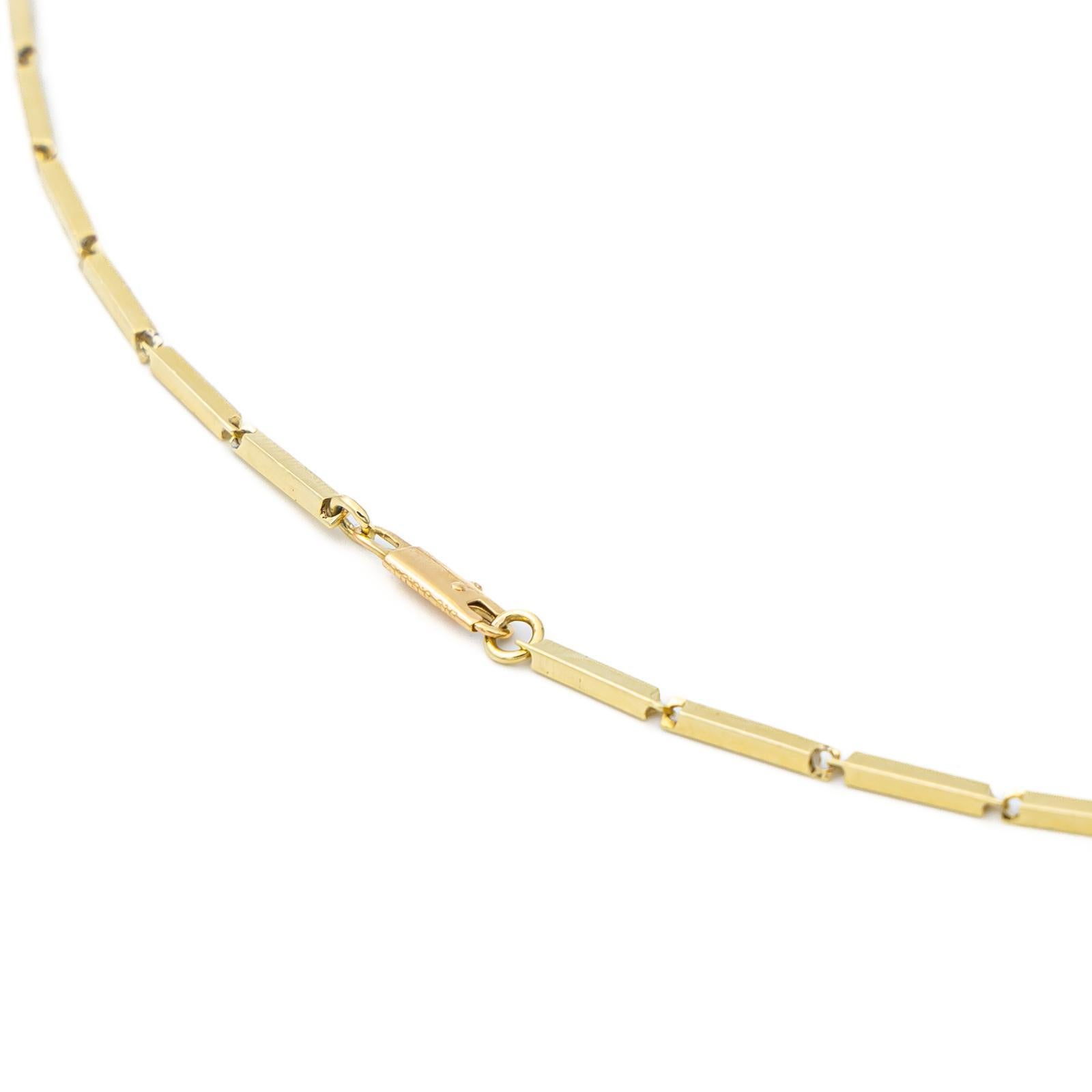 Chain Necklace Yellow Gold For Sale 2