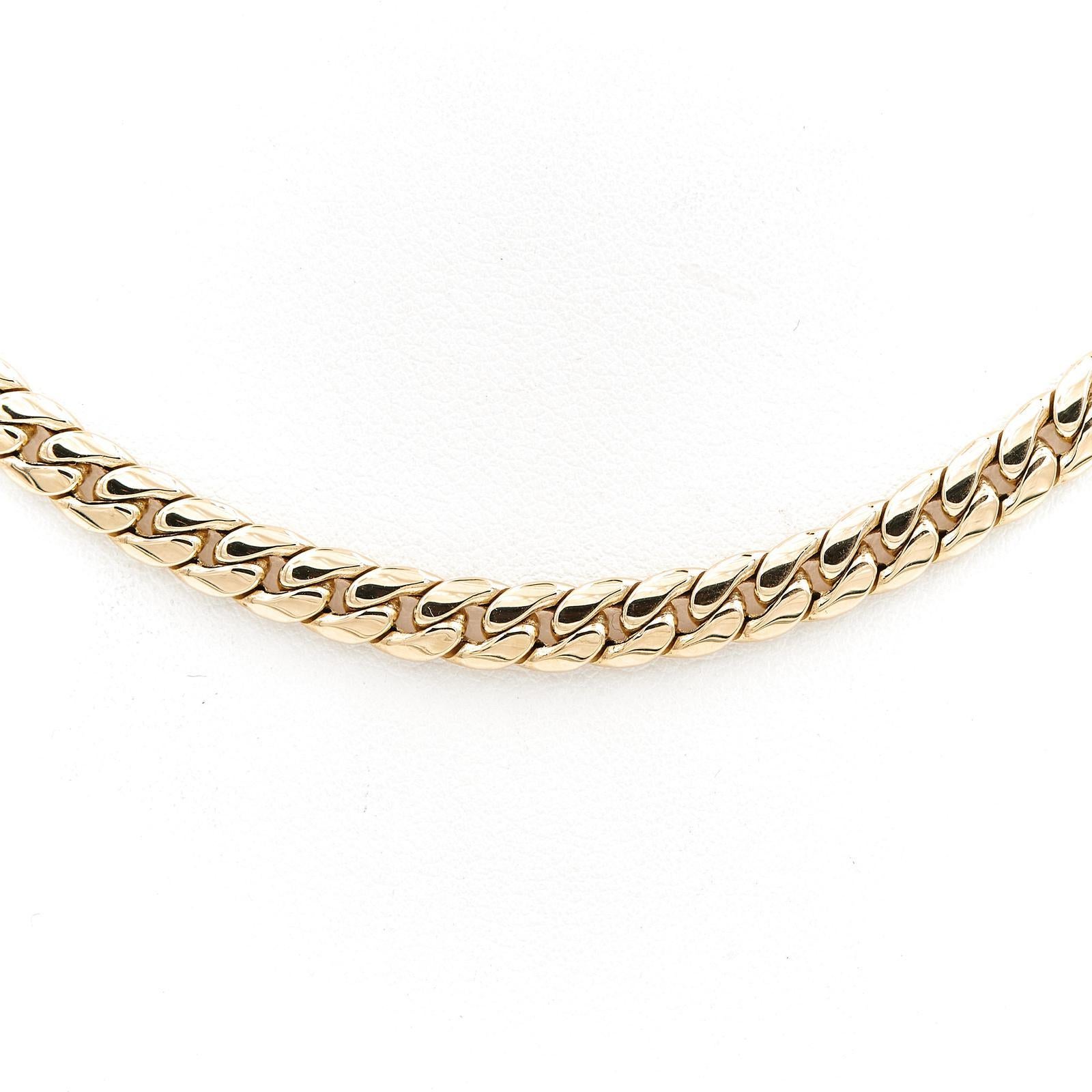 Chain Necklace Yellow Gold 2