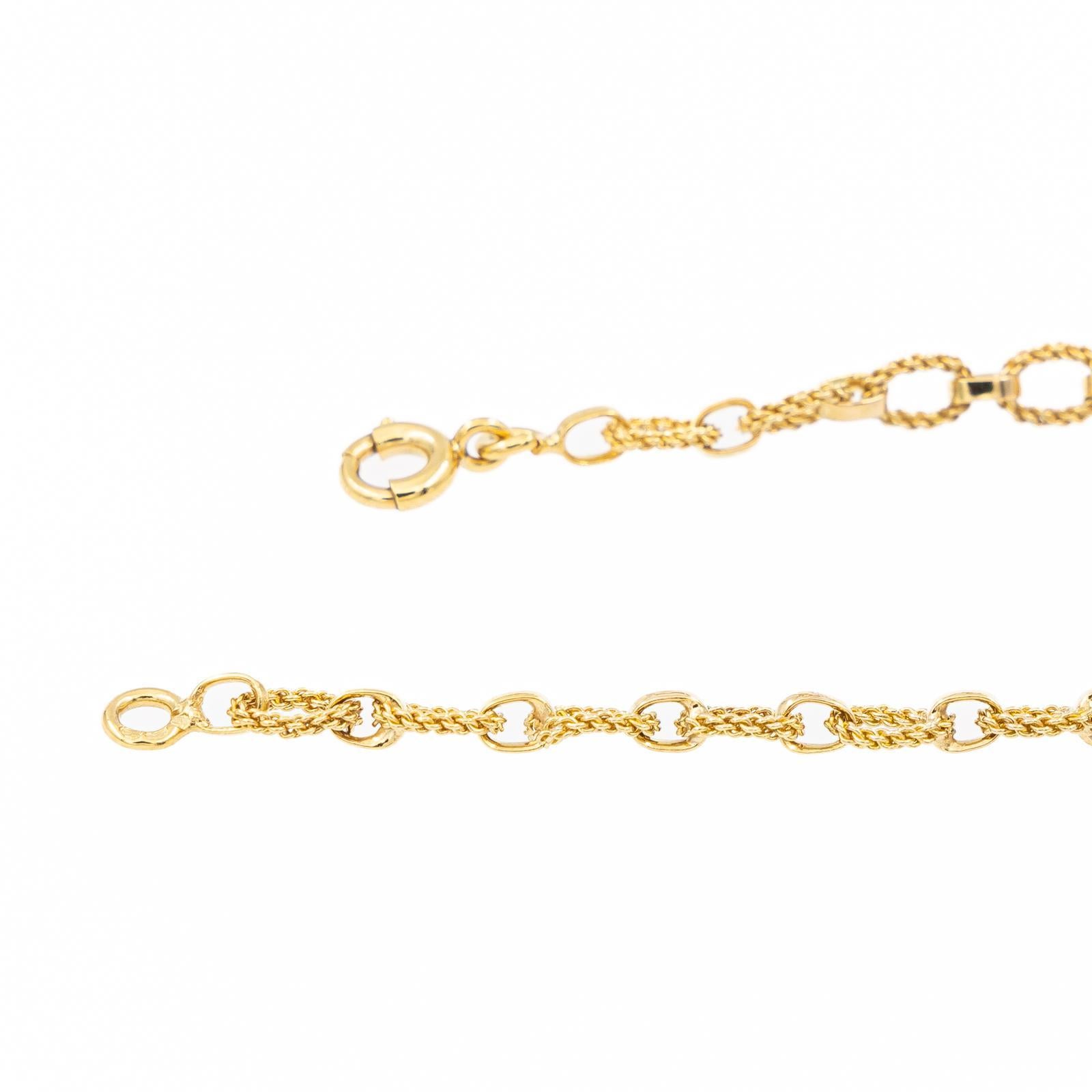 Chain Necklace Yellow Gold For Sale 2