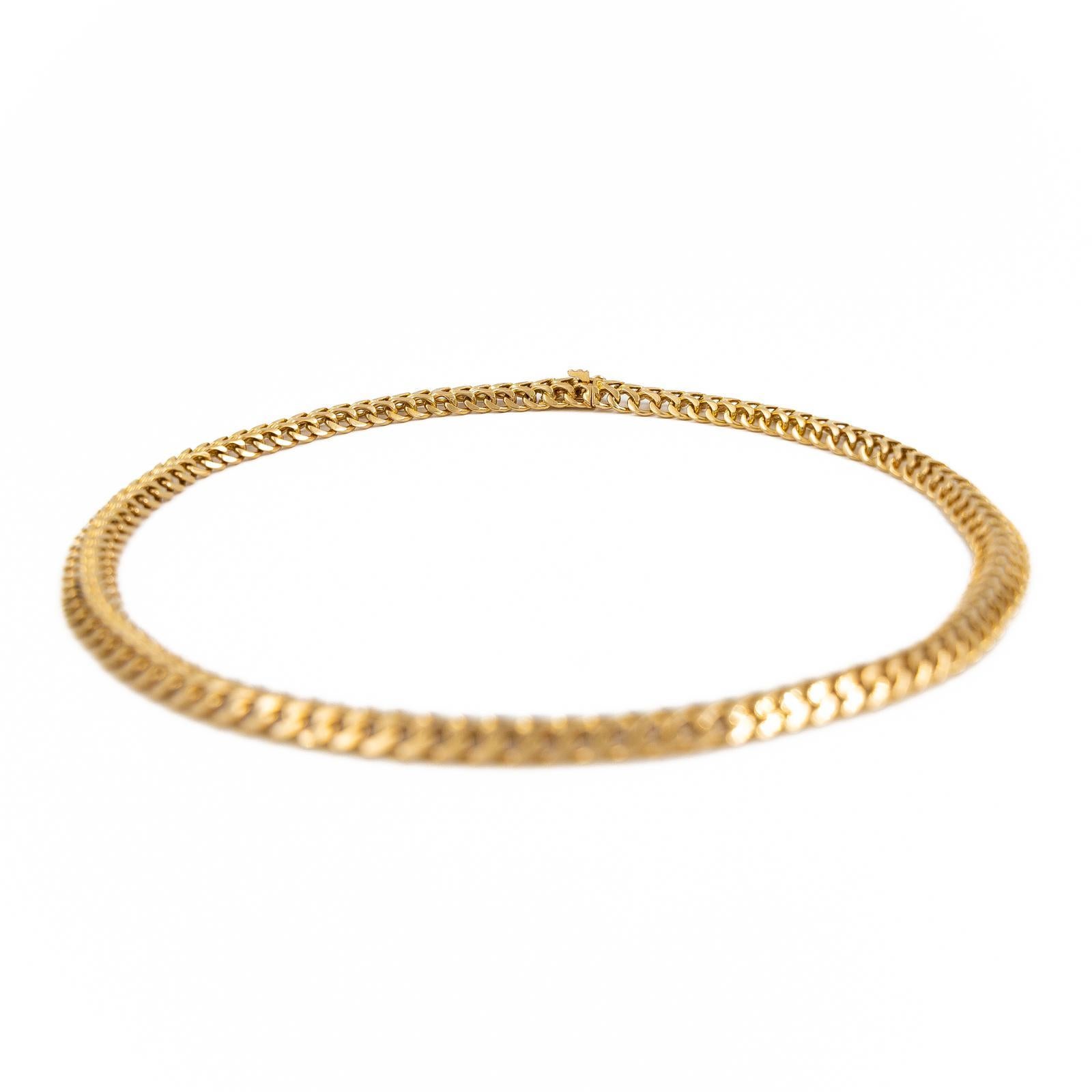 Kette Halskette Gelbgold im Angebot 2