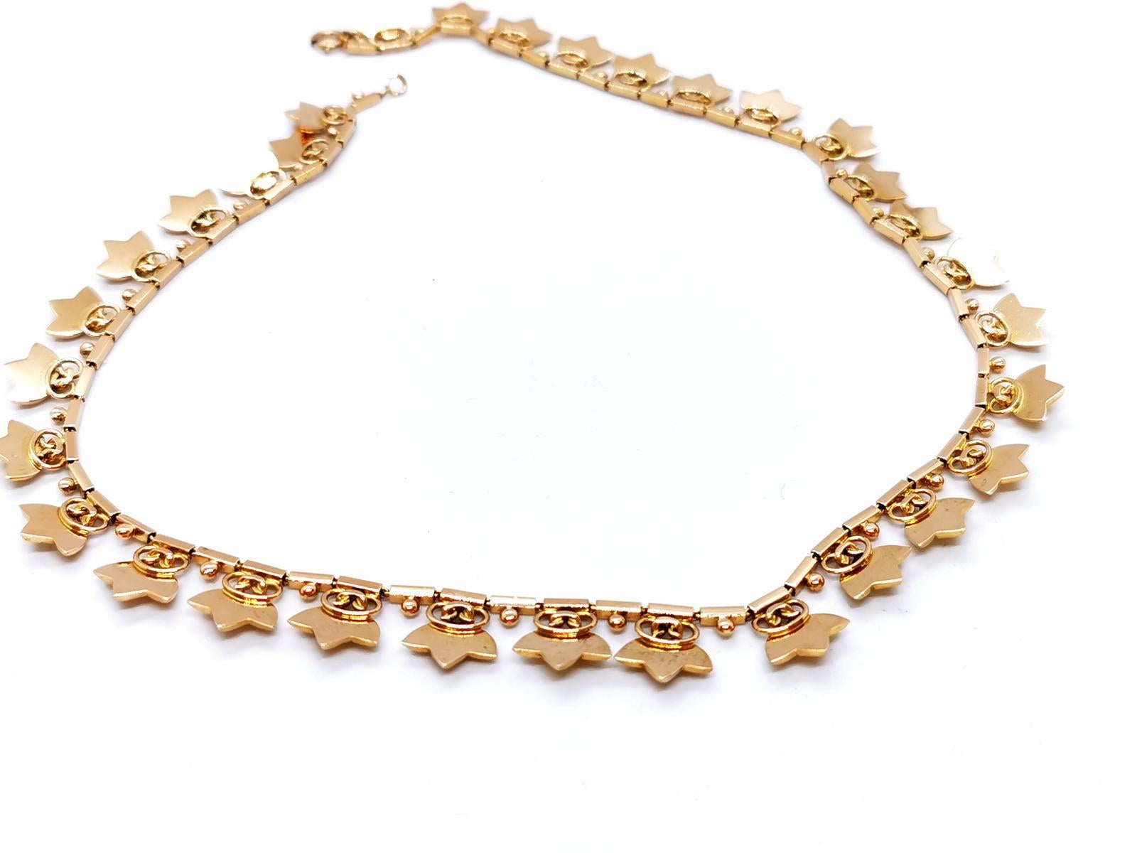 Chain Necklace Yellow Gold For Sale 3