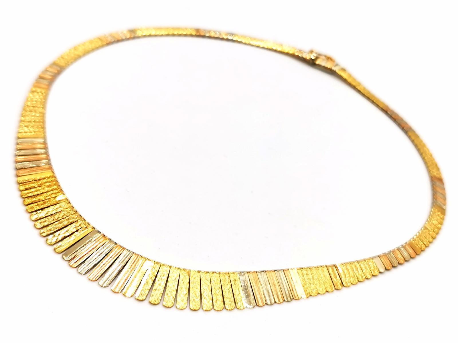 Donna Collana a catena in oro giallo in vendita
