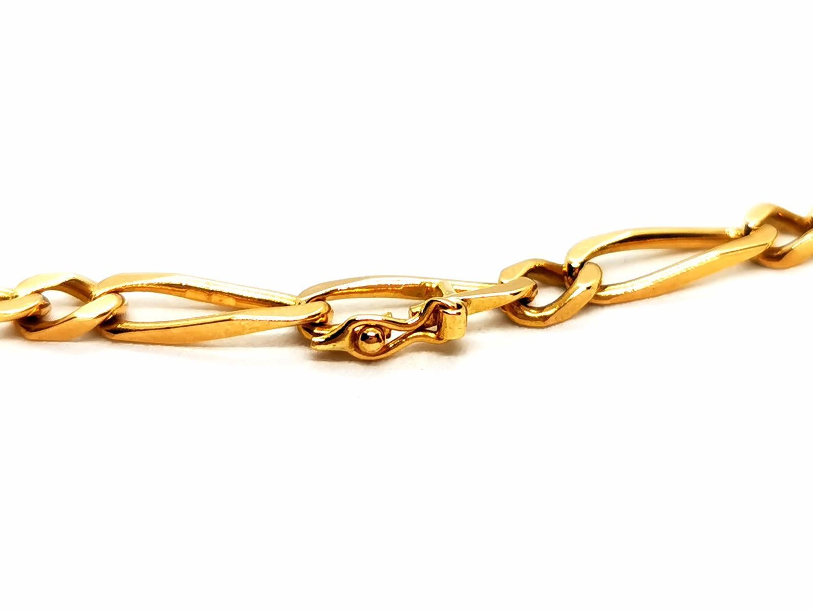 Kette Halskette Gelbgold im Angebot 3