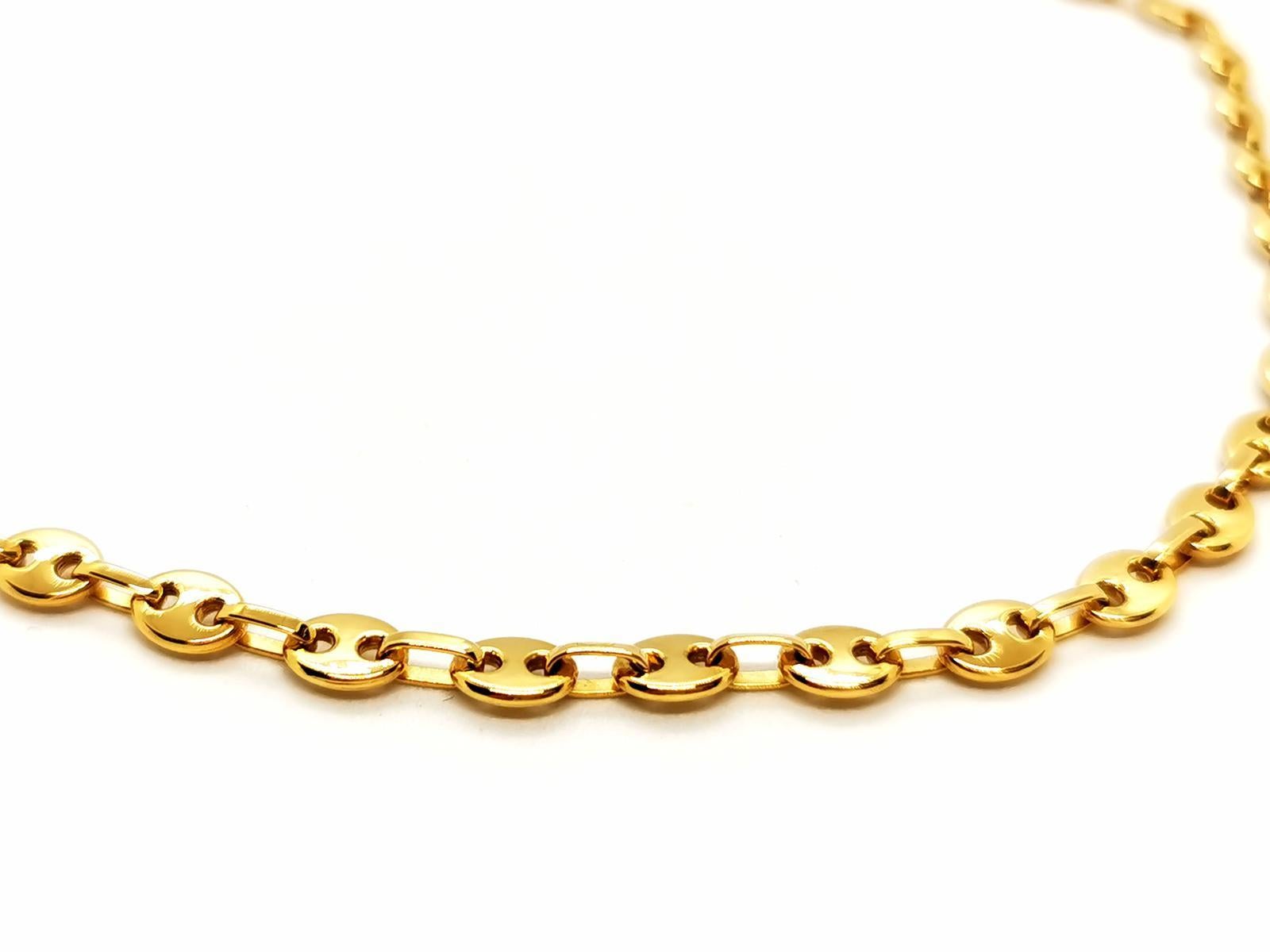 Kette Halskette Gelbgold im Angebot 3