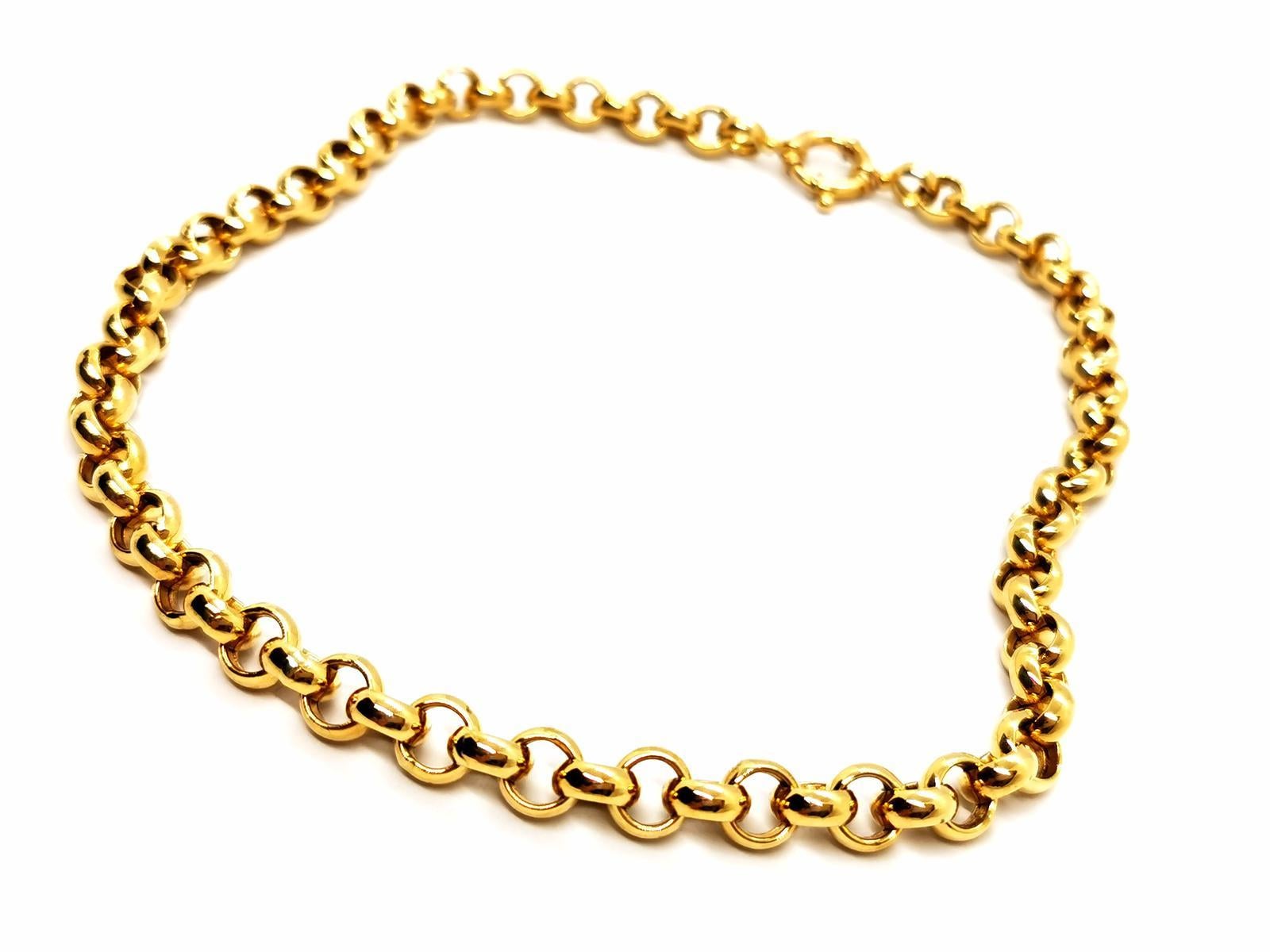 Chain Necklace Yellow Gold For Sale 3