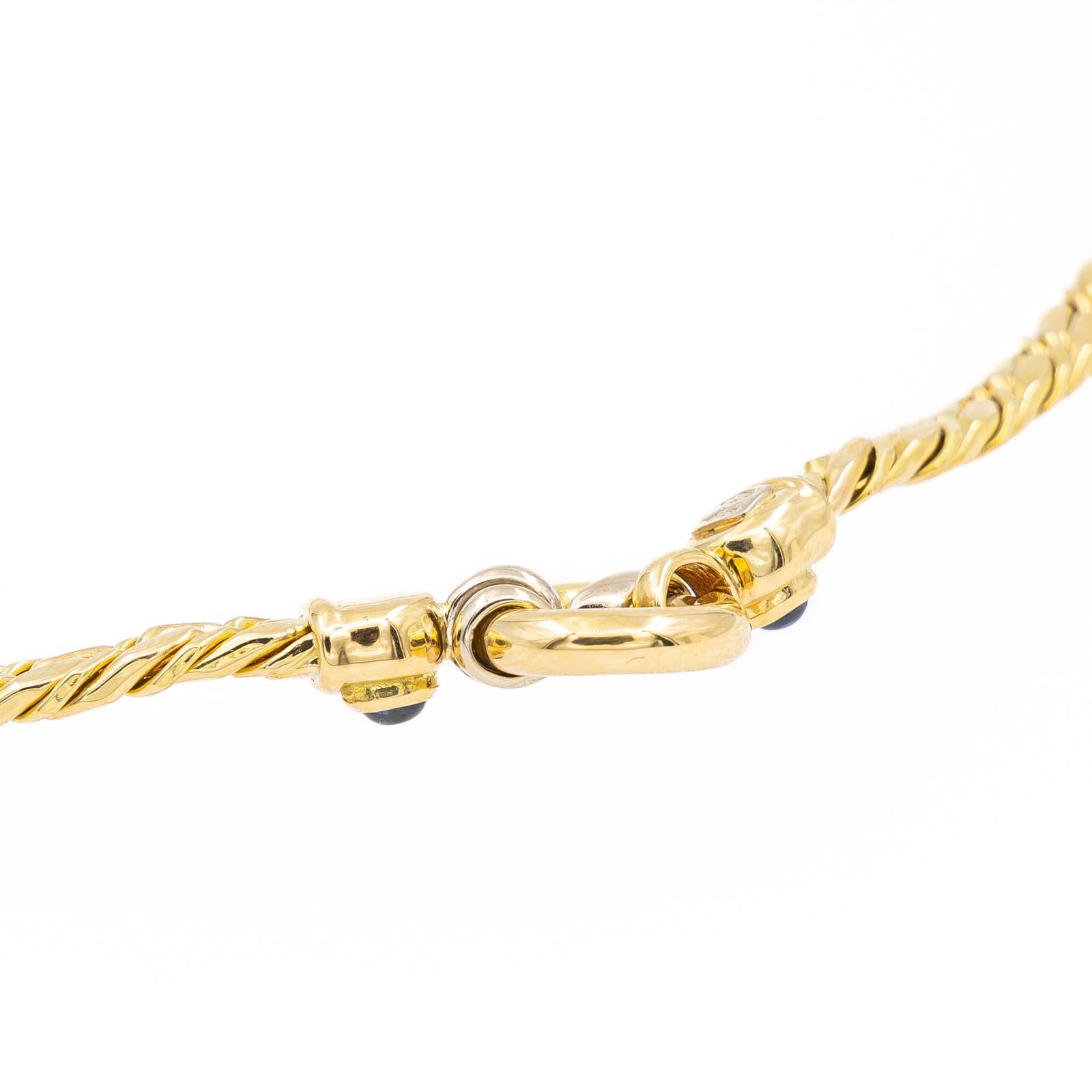 Chain Necklace Yellow Gold For Sale 3