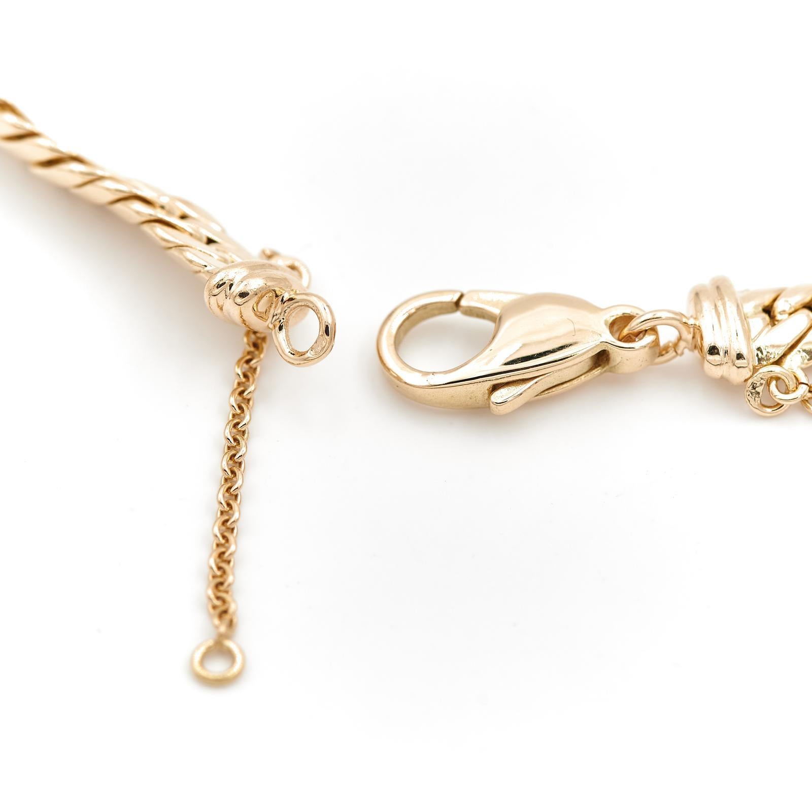 Kette Halskette Gelbgold im Angebot 3
