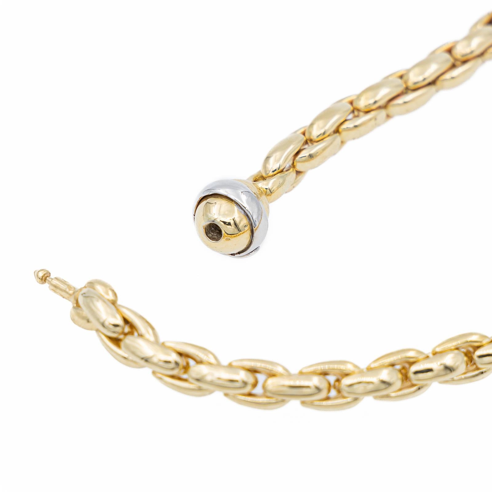 Chain Necklace Yellow Gold For Sale 3