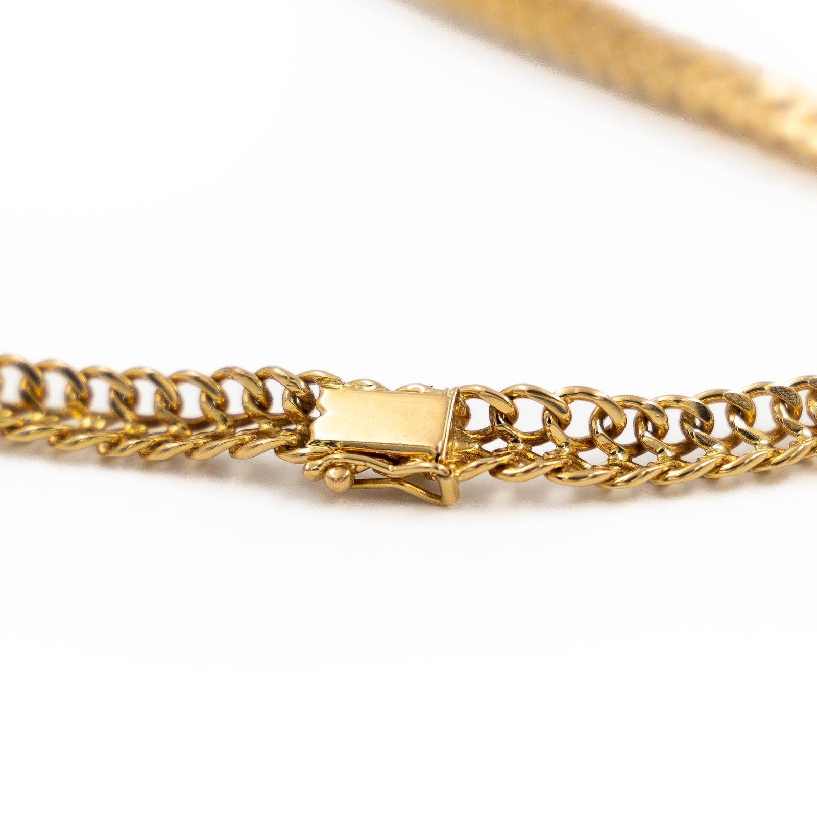 Chain Necklace Yellow Gold For Sale 3