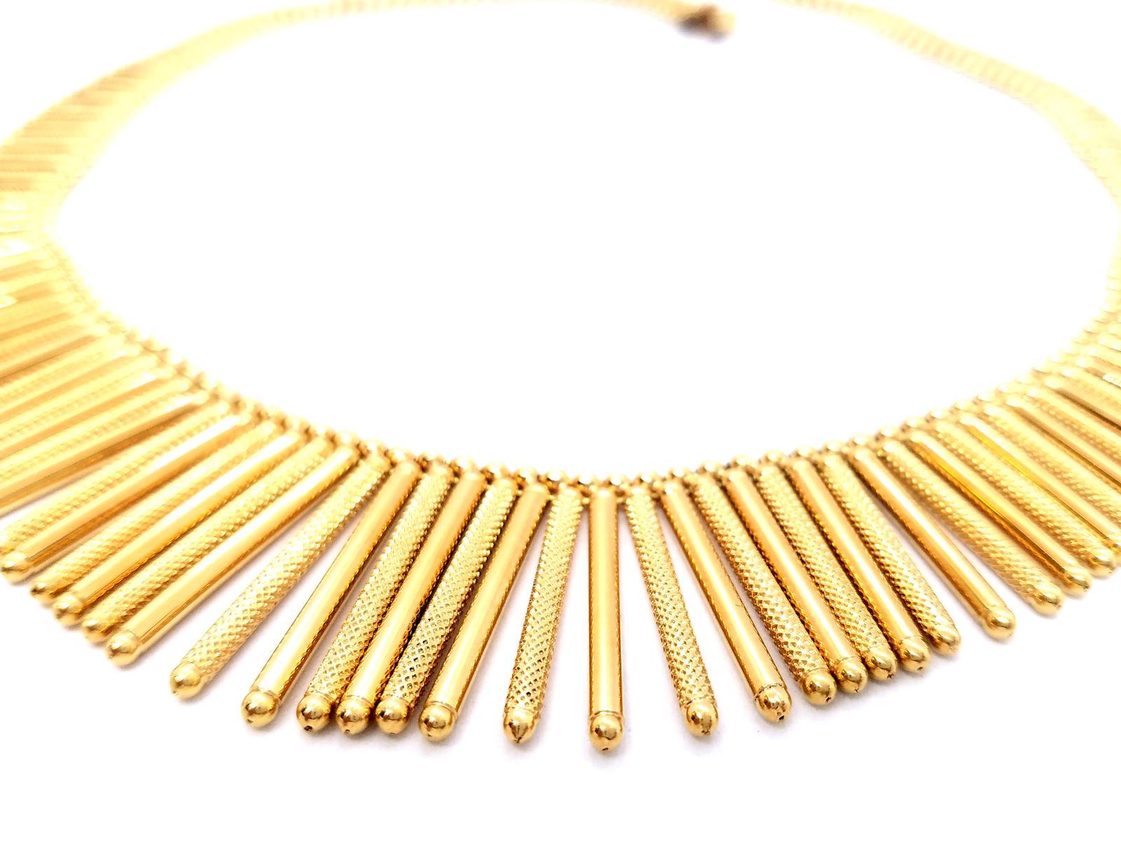 Kette Halskette Gelbgold im Angebot 4