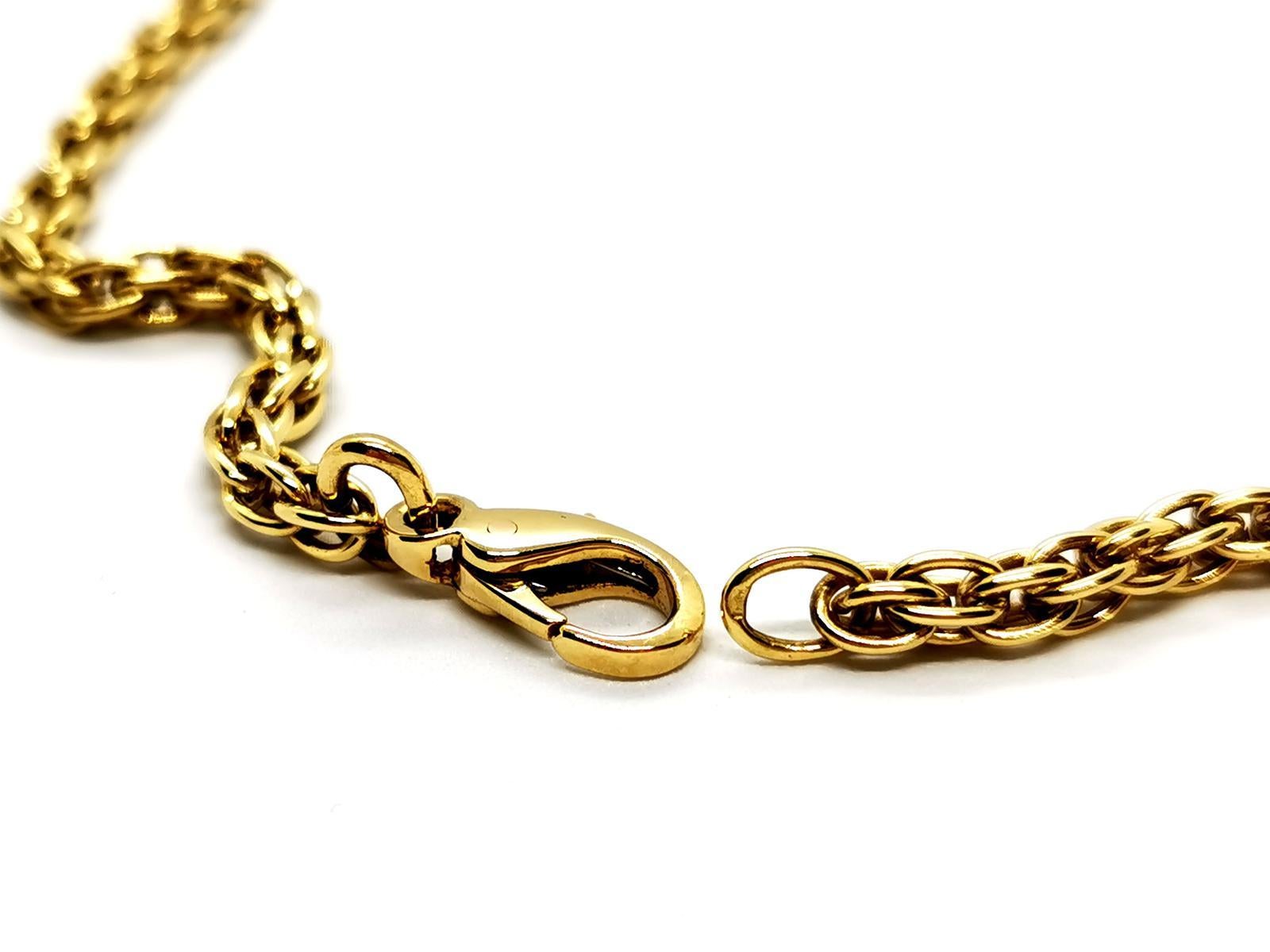Chain Necklace Yellow Gold For Sale 5