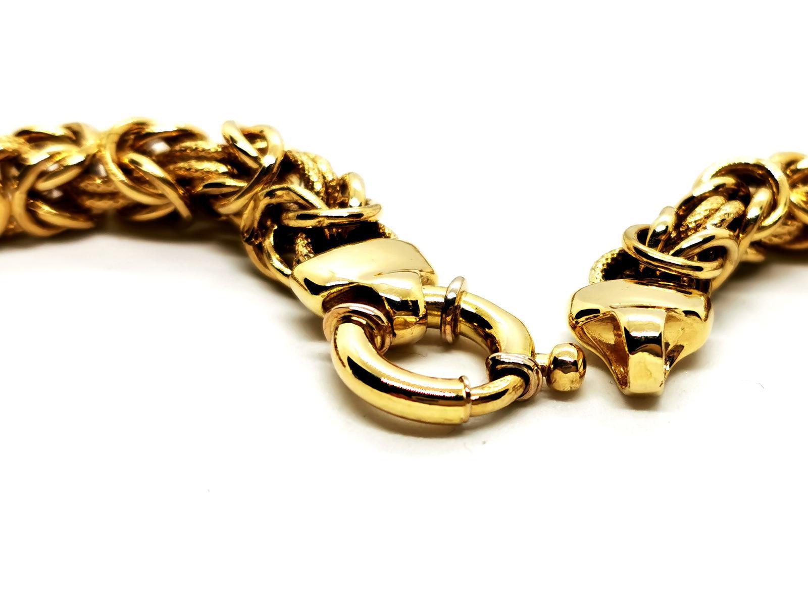 Kette Halskette Gelbgold im Angebot 5