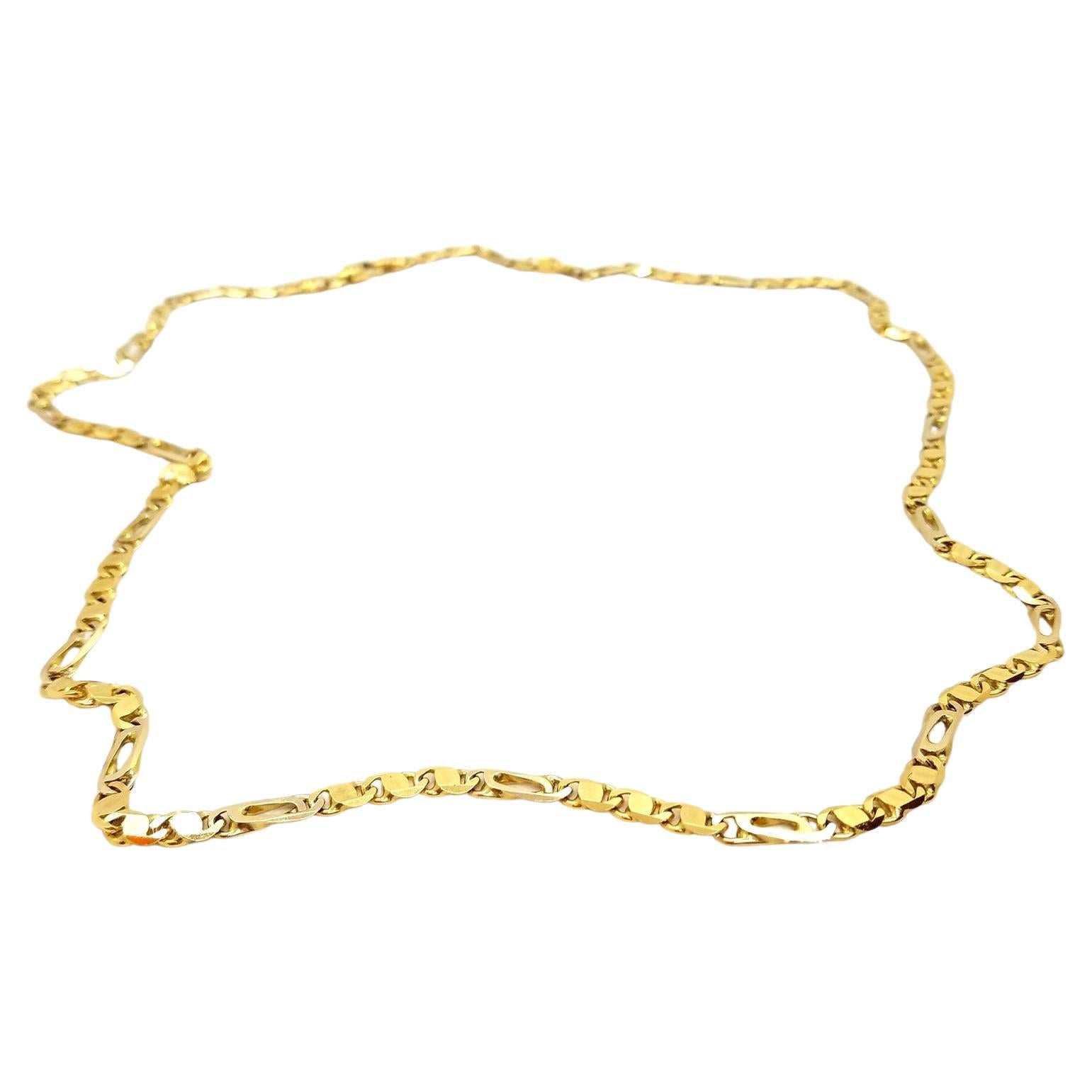Chain Necklace Yellow Gold For Sale at 1stDibs