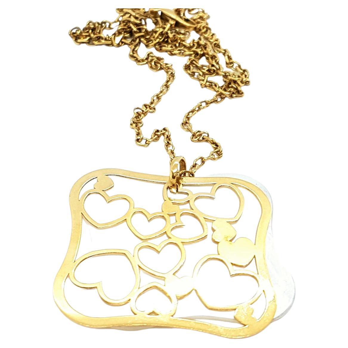 Chain Necklace Yellow Gold For Sale