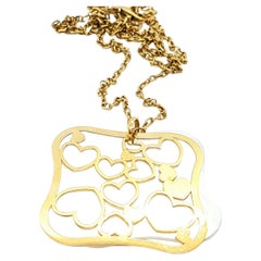 Vintage Chain Necklace Yellow Gold