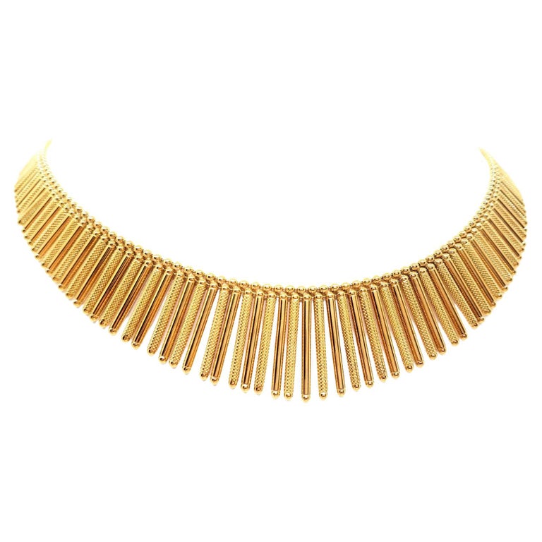 Chain Necklace Yellow Gold For Sale at 1stDibs