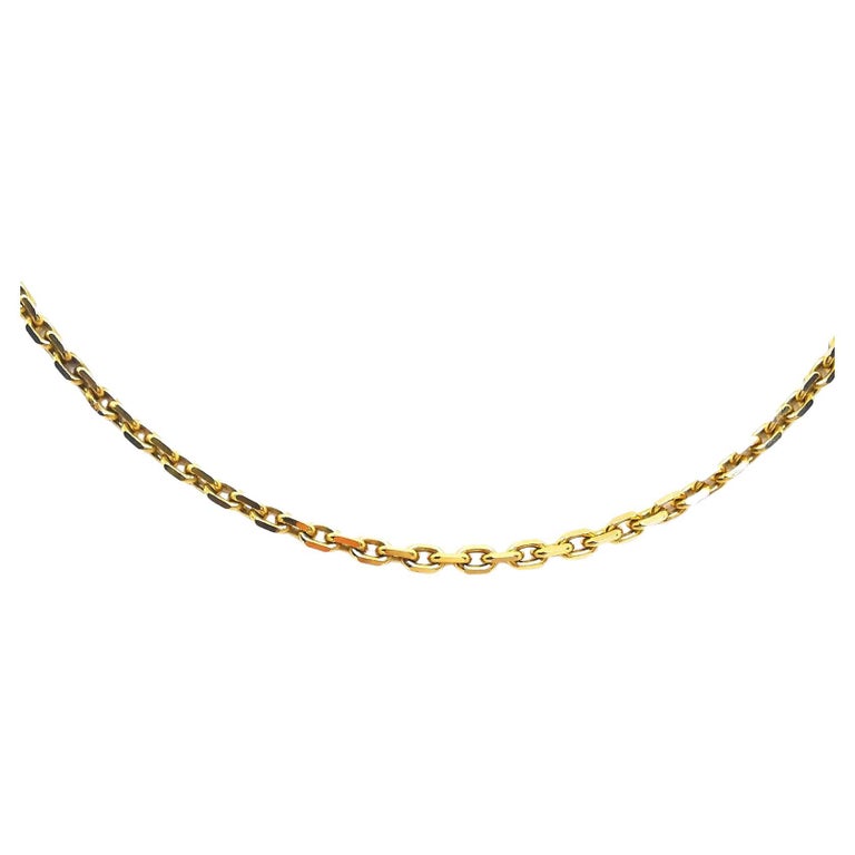Chain Necklace Yellow Gold For Sale at 1stDibs