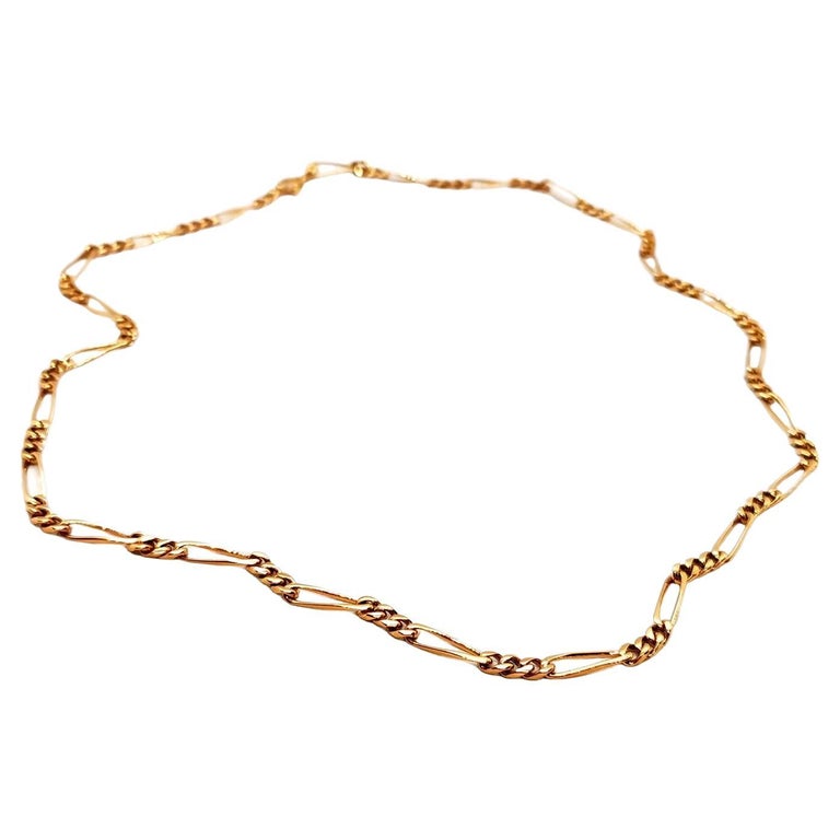Chain Necklace Yellow Gold For Sale at 1stDibs