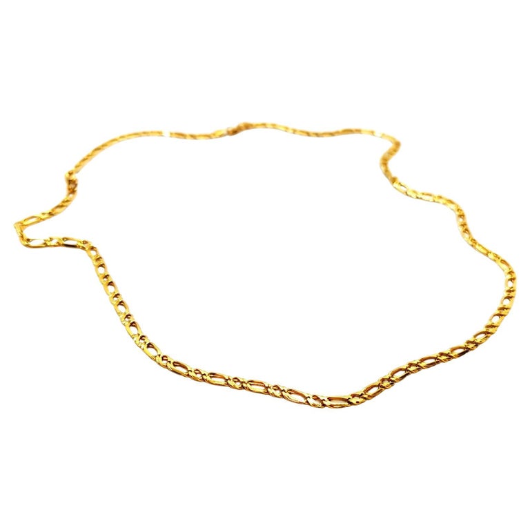 Chain Necklace Yellow Gold For Sale at 1stDibs
