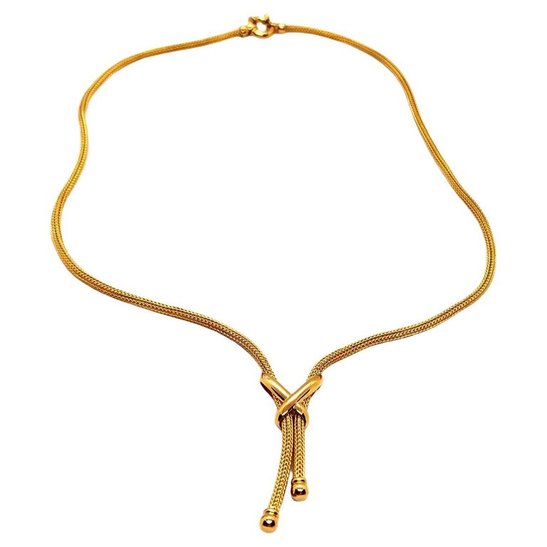 Chain Necklace Yellow Gold For Sale at 1stDibs