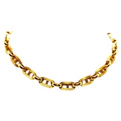 Used Chain Necklace Yellow Gold