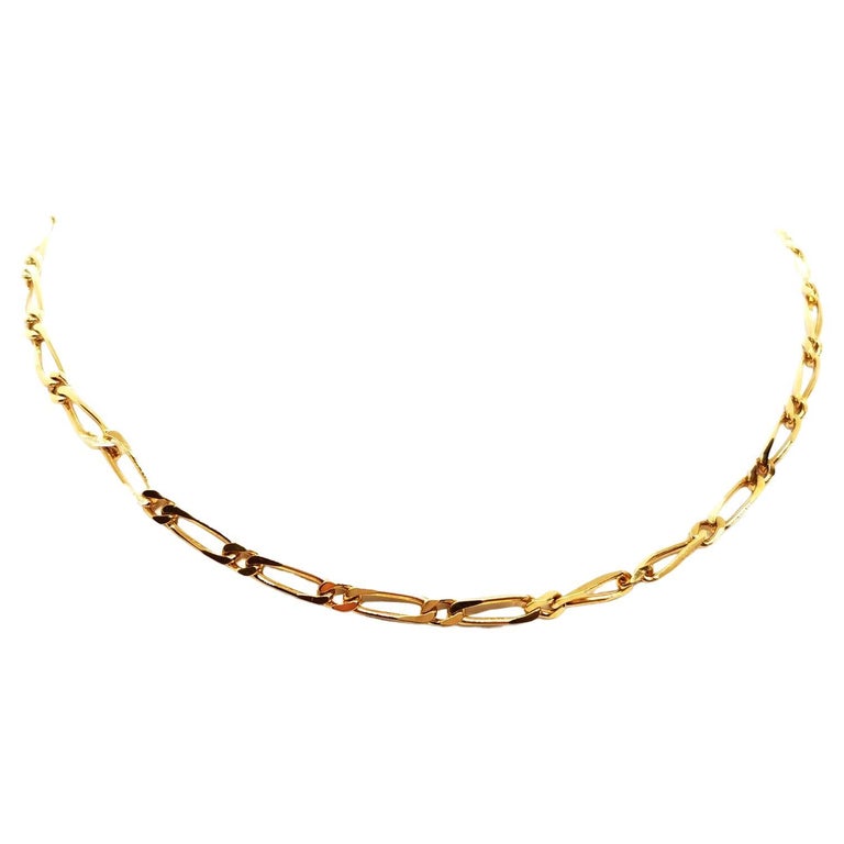 Chain Necklace Yellow Gold For Sale at 1stDibs