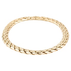 Collana a catena in oro giallo