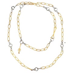 Chain of Goldenhorn 24K Gold & Silver w/ Diamonds, by Kurtulan Jewellery