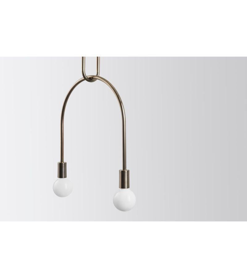 Chain on U Pendant Light by Volker Haug In New Condition For Sale In Geneve, CH