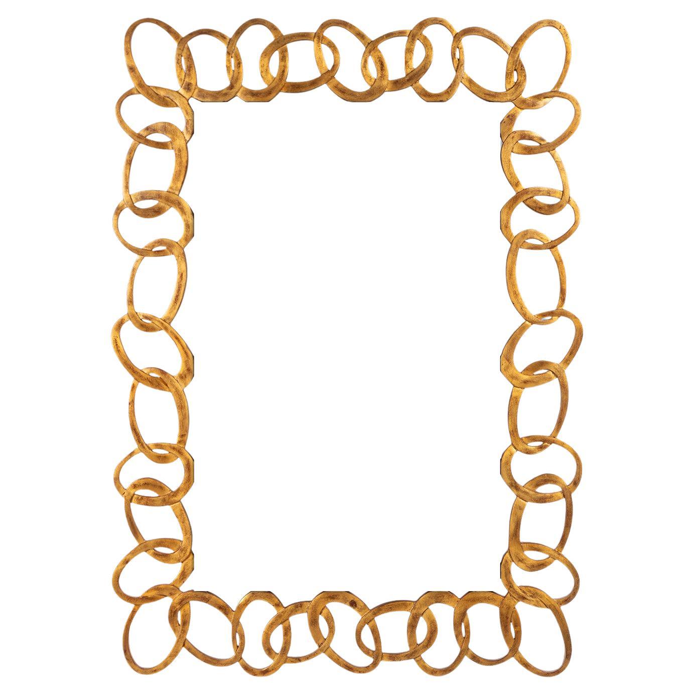 Chain Rectangular Mirror