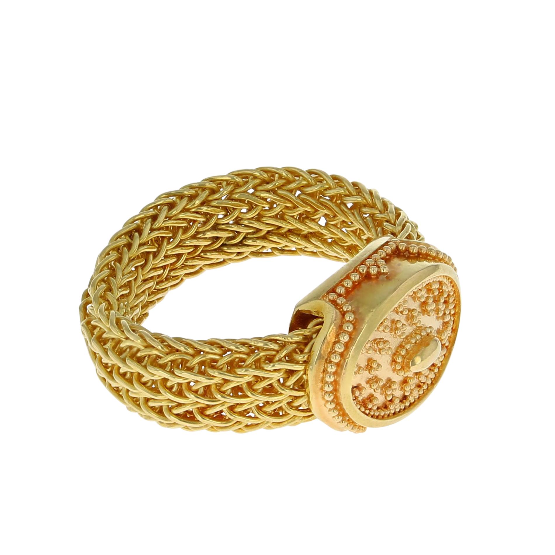 woven chain ring