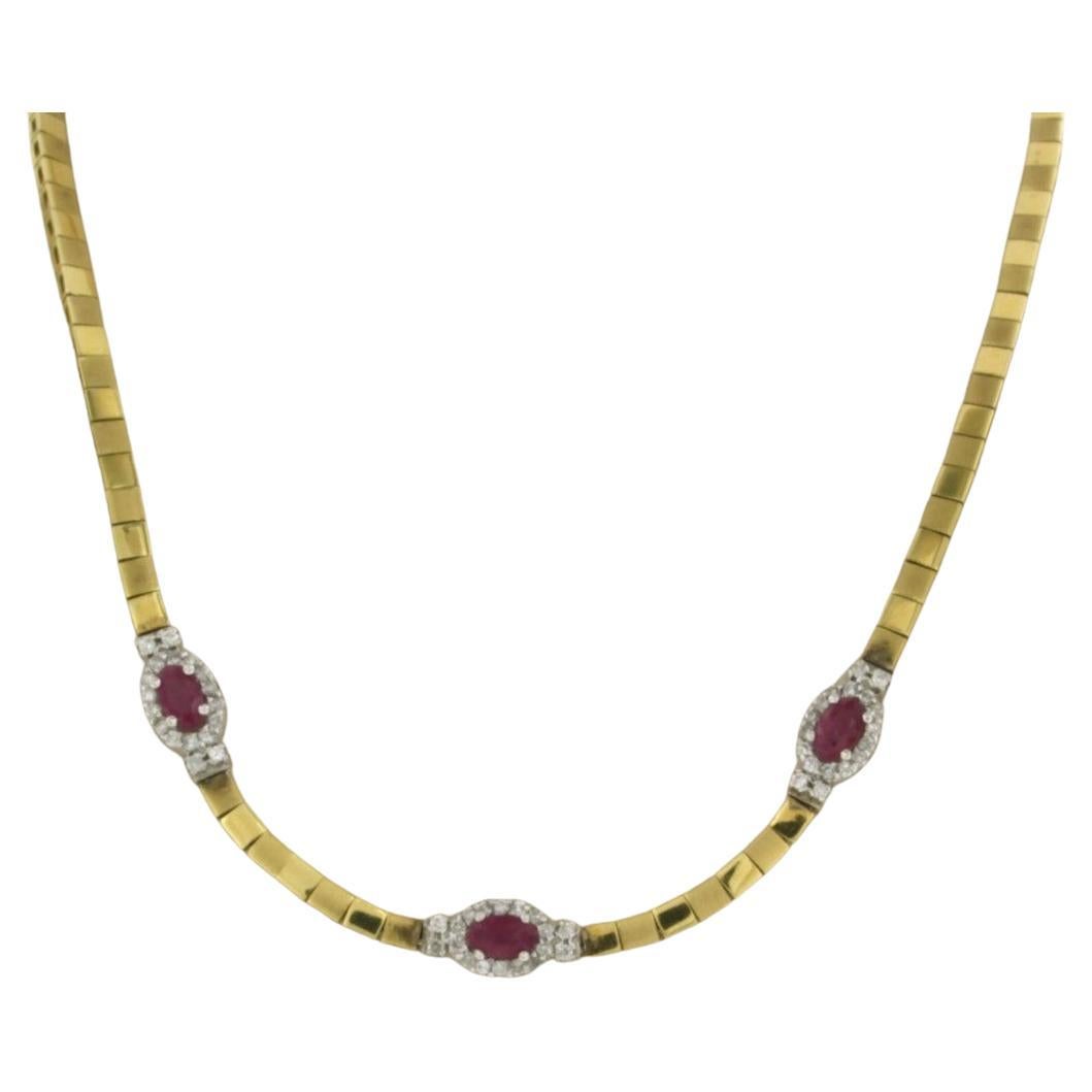 chain with hematite 18k yellow gold For Sale at 1stDibs