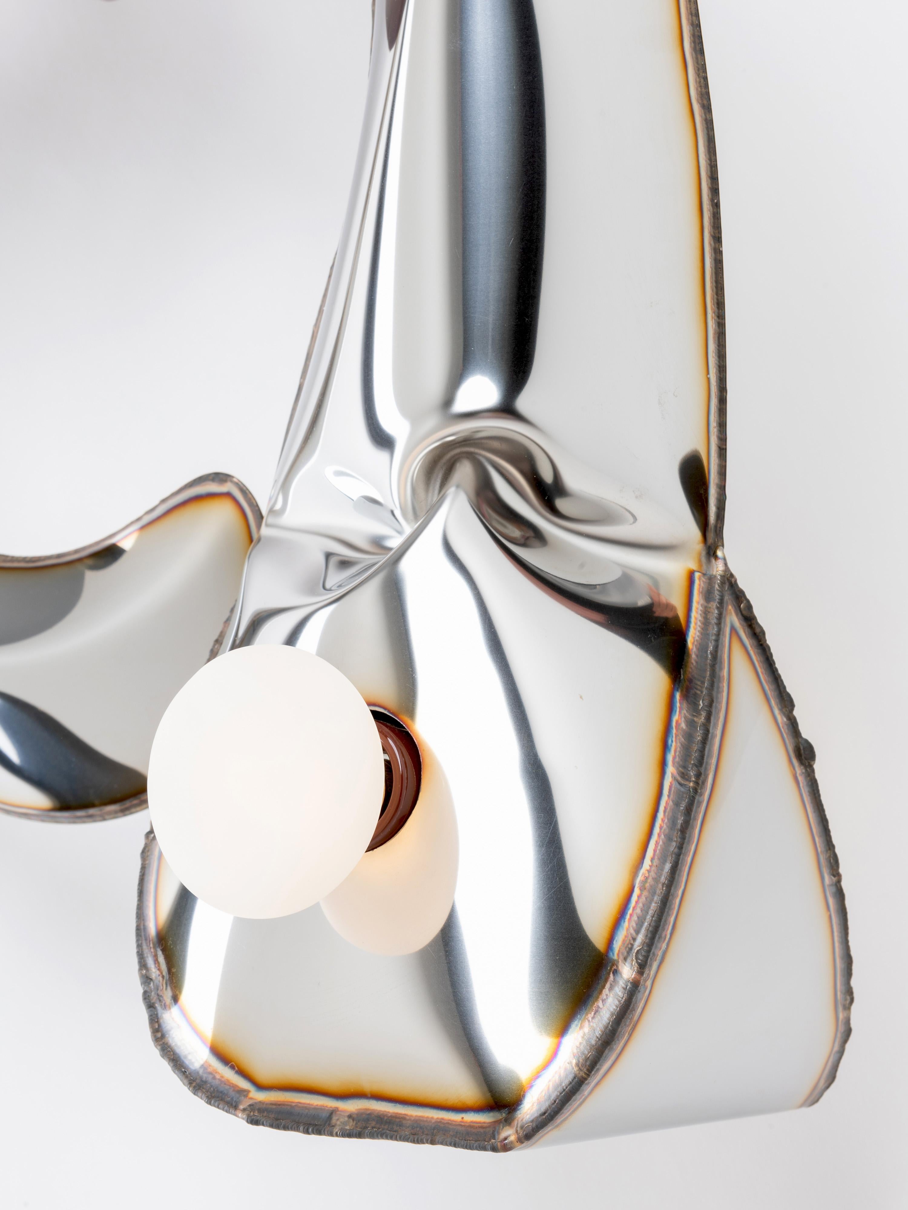 Modern Chain \ Wall mounted light For Sale