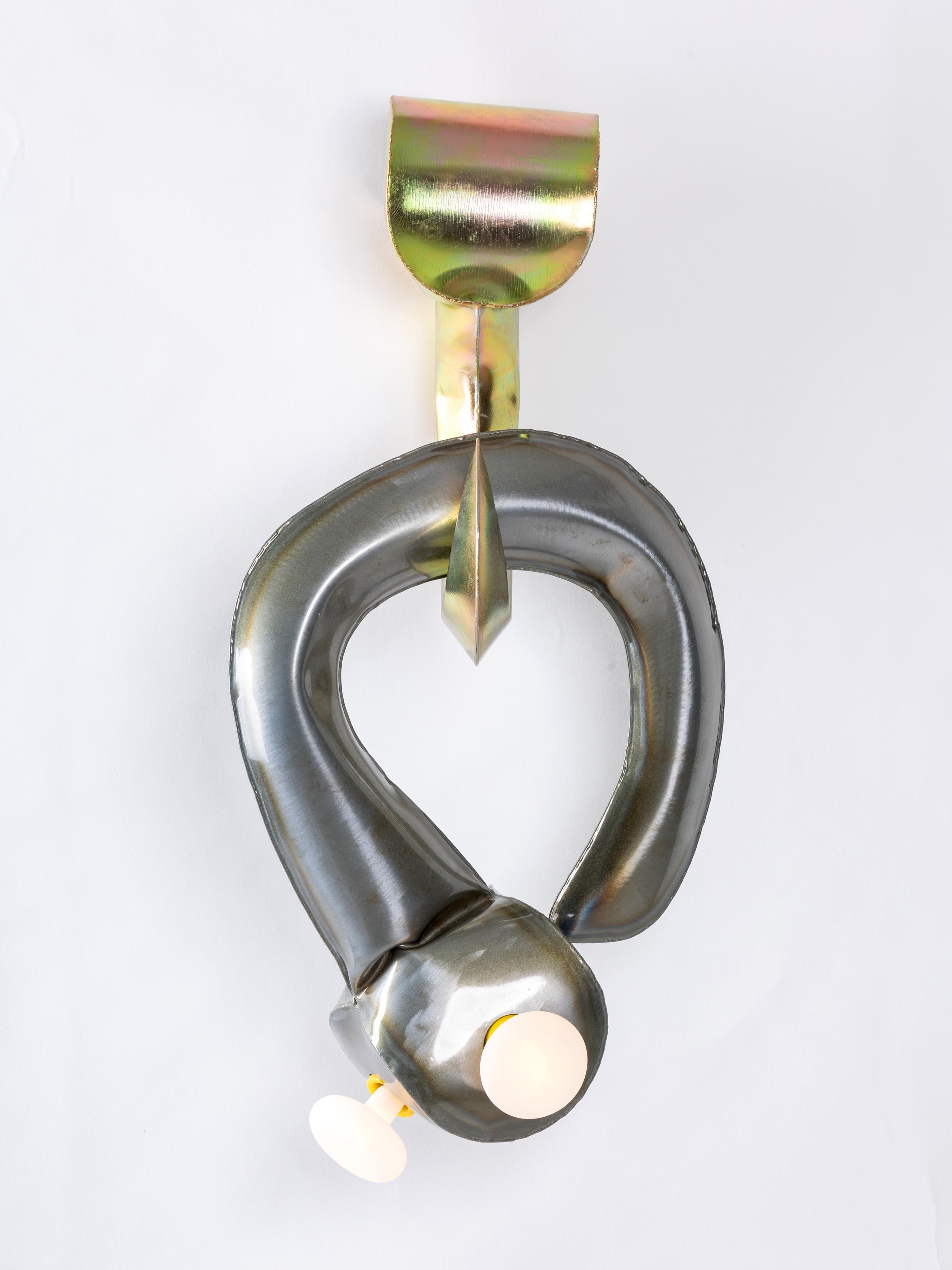 Contemporary Chain \ Wall mounted light For Sale