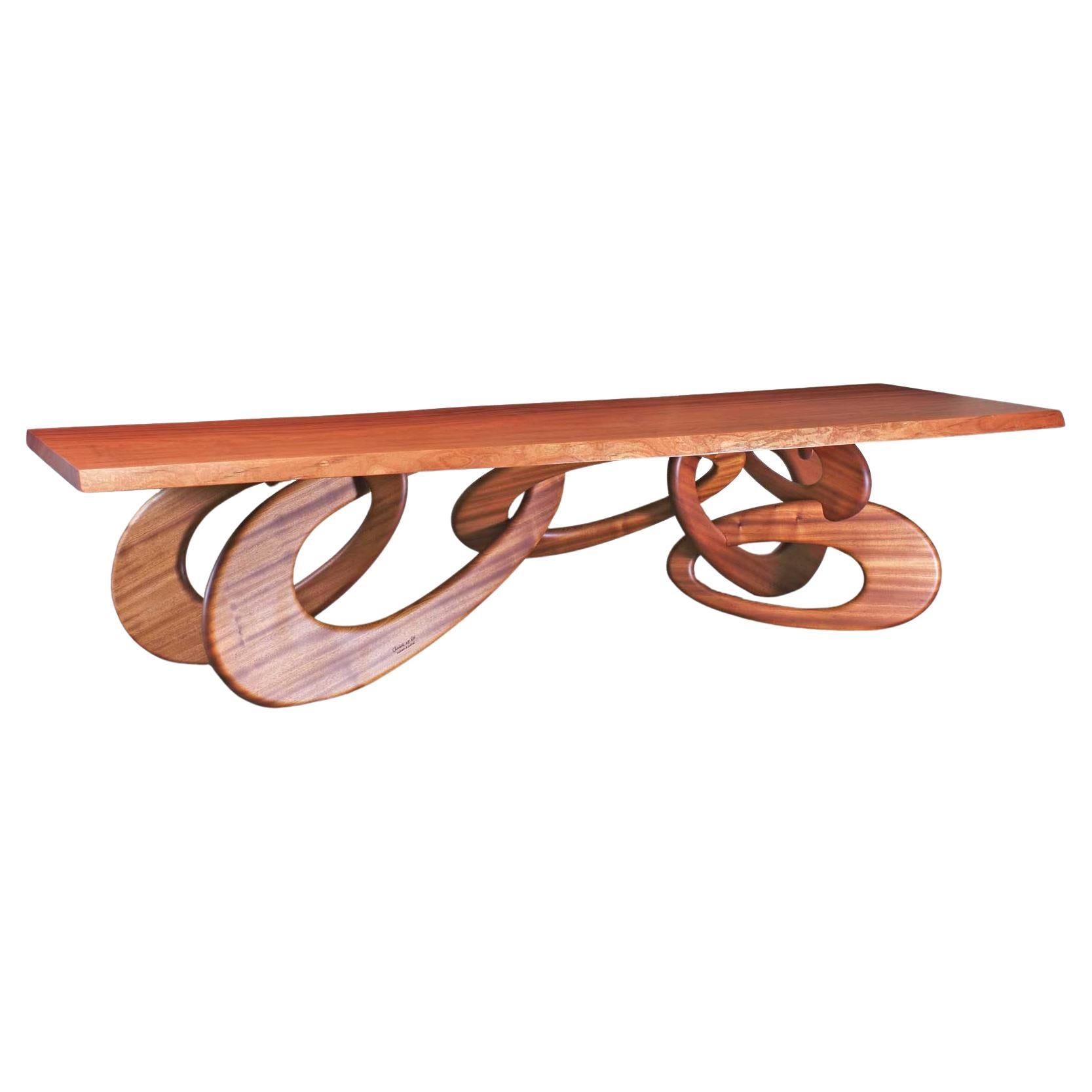 Chained Up Dining Table by Barberini & Gunnell