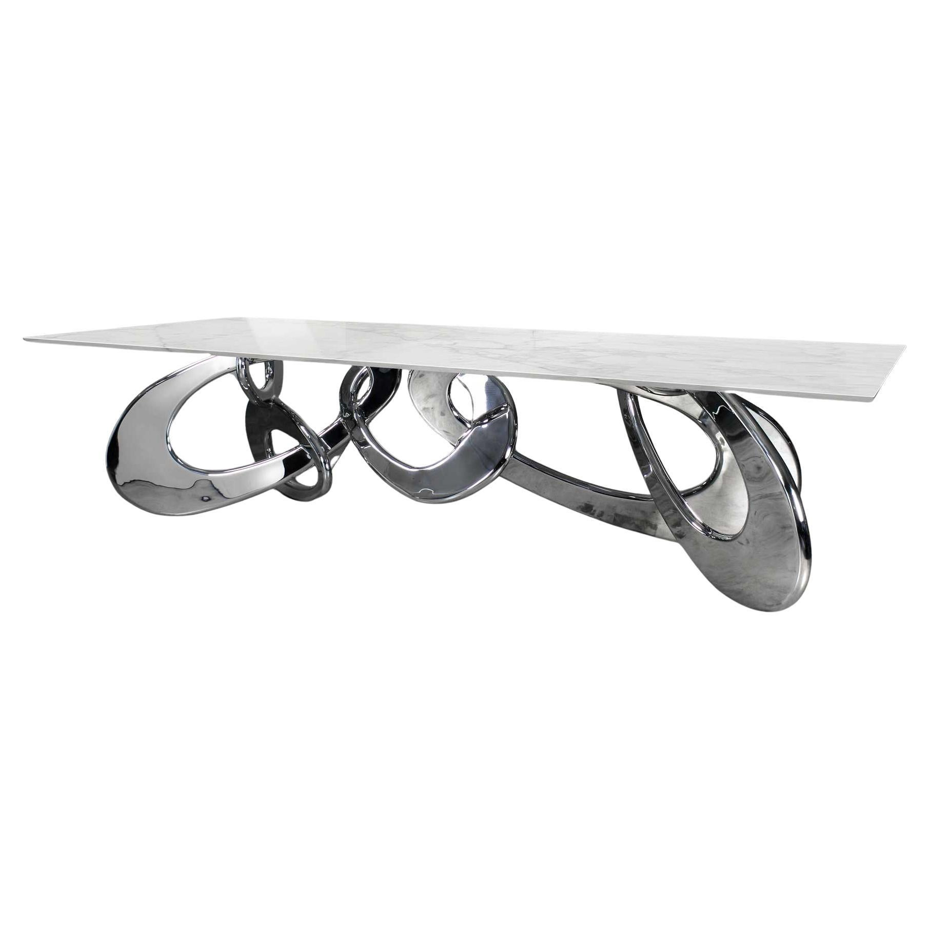 Chained Up Miami Dining Table by Barberini & Gunnell