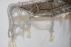 Lampadario scultoreo Chainmail Cobweb