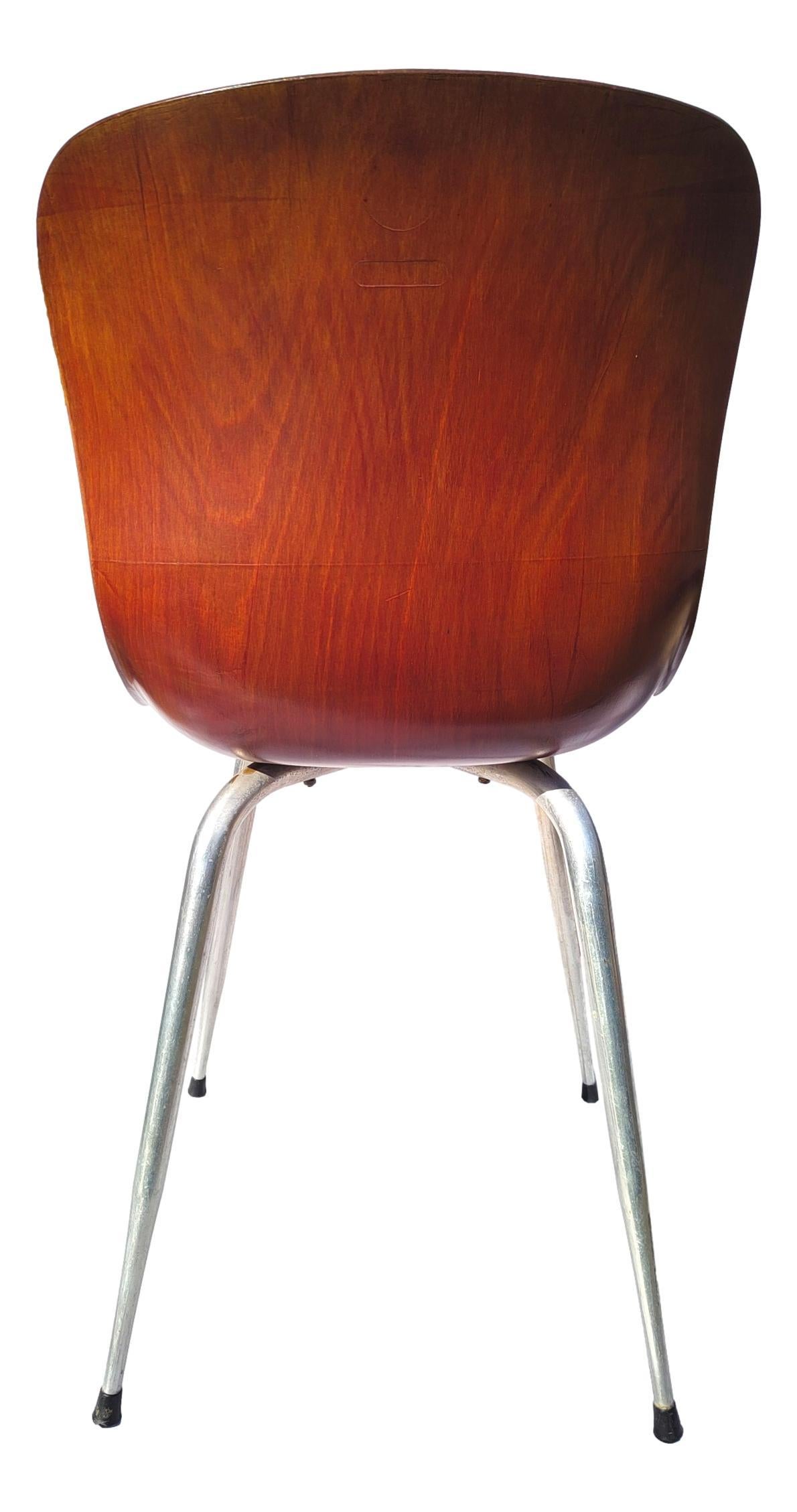 Mid-Century Modern Chair 15074/II Design Elmar Flototto for Pagholz, 1960 For Sale