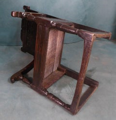 Chair 17th century oak